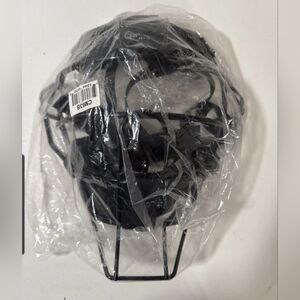 Catchers Umpire Face Mask Champro Sports CM63B  Black Steel Frame Adult NEW